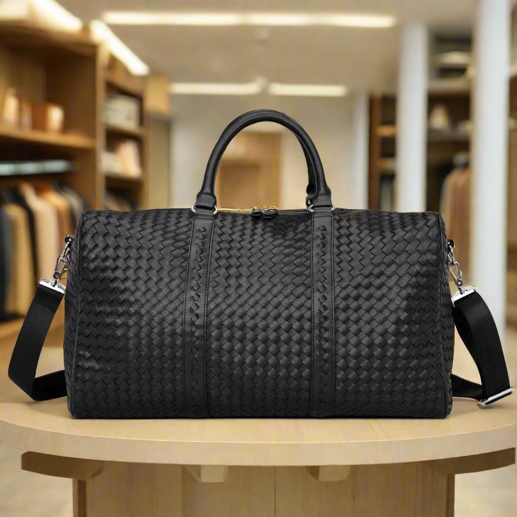 Kamau travel bag showcasing elegant design and practicality for organized travel.
