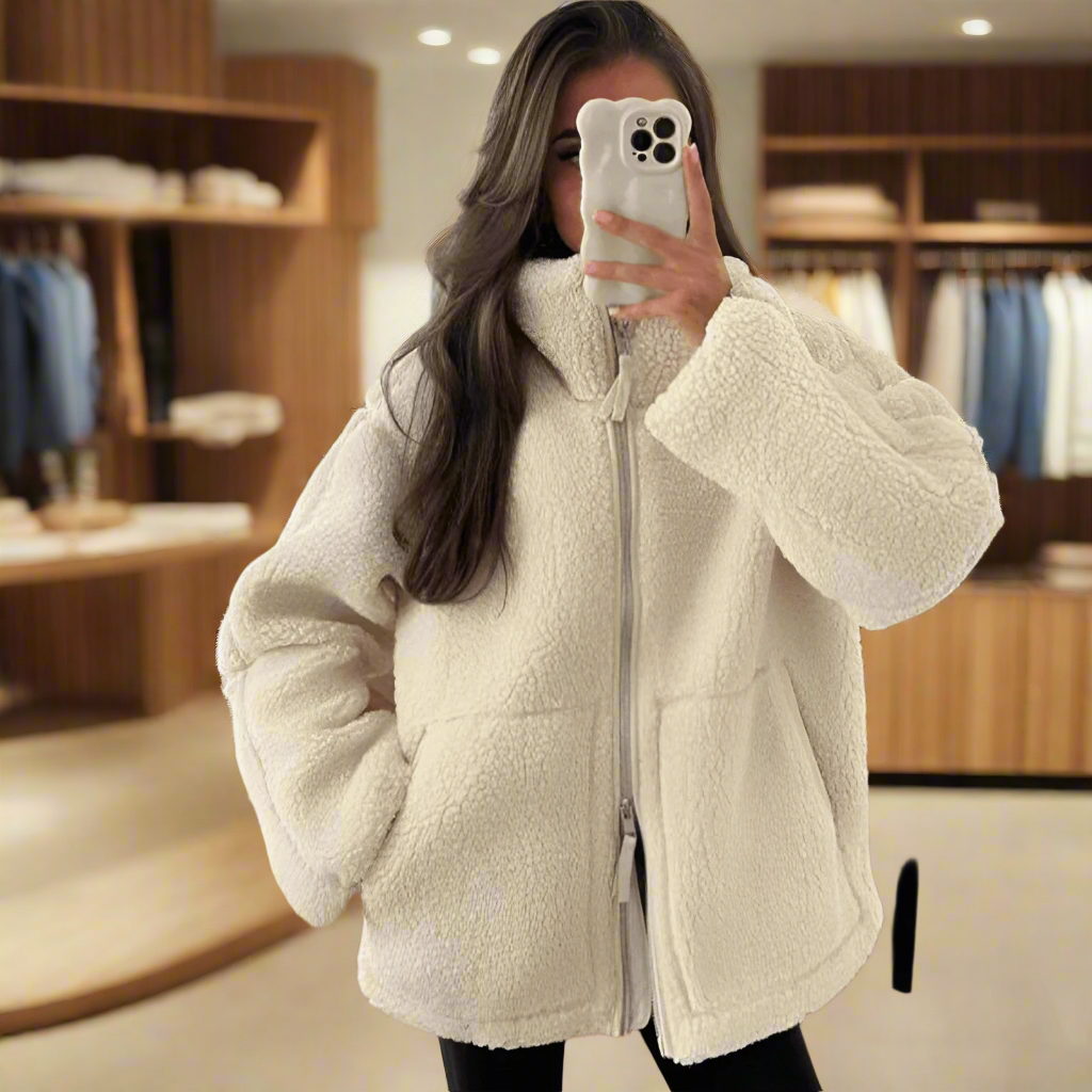 LAUREN | TEDDY FLEECE JACKET